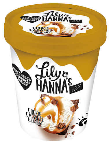Lily & Hanna's Cookies & caramel euphoria bio & raw 500ml